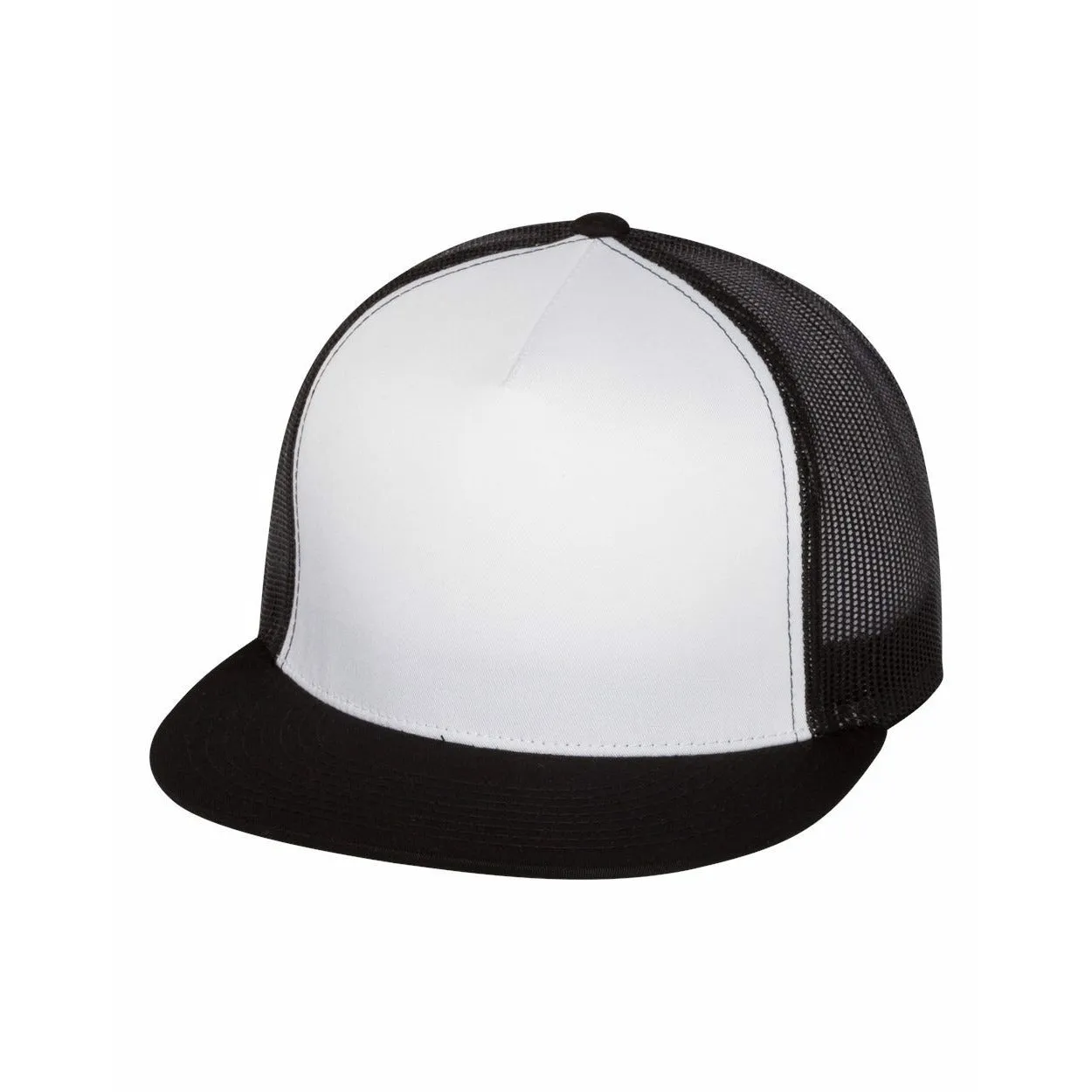 6006 | Flat Bill Trucker Cap