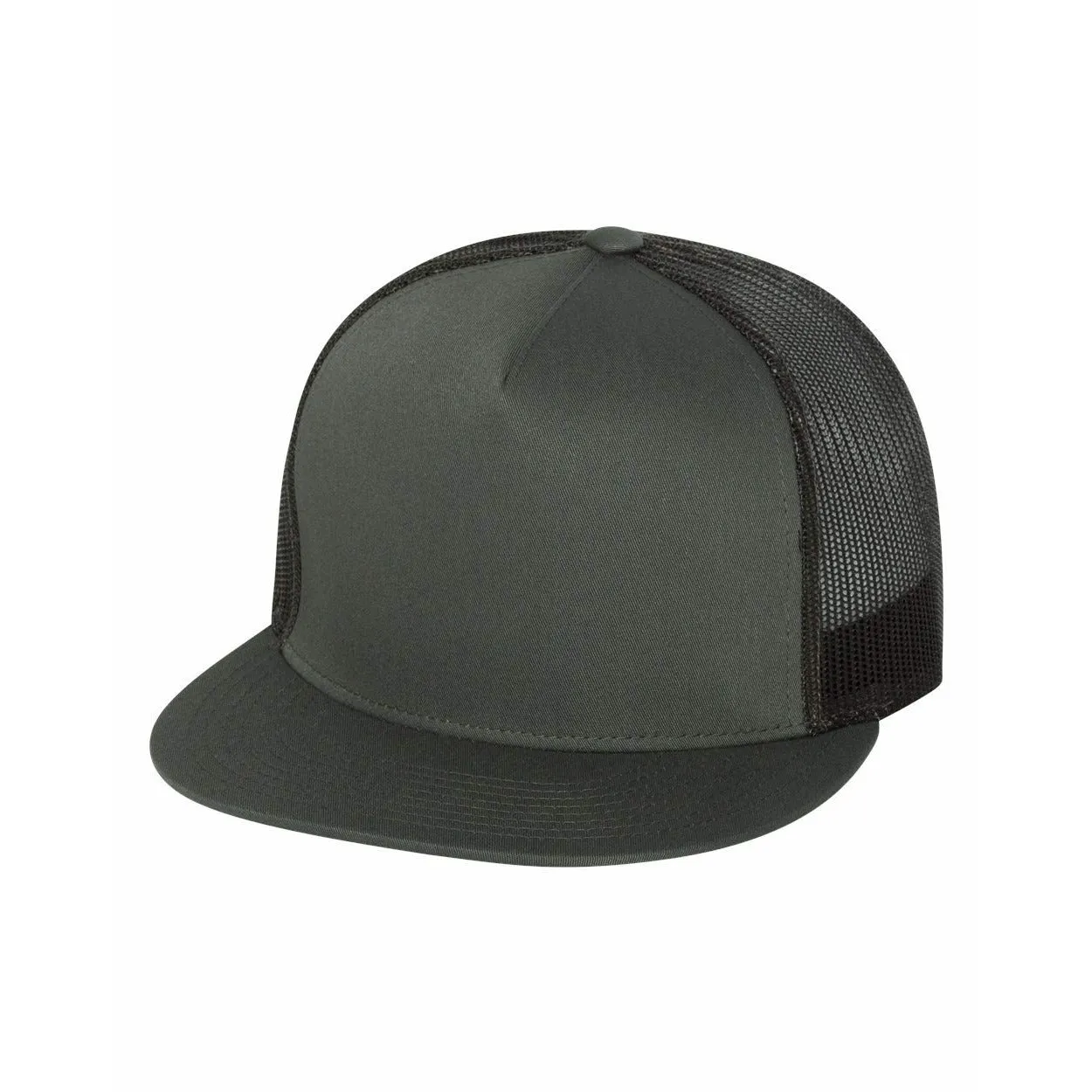 6006 | Flat Bill Trucker Cap