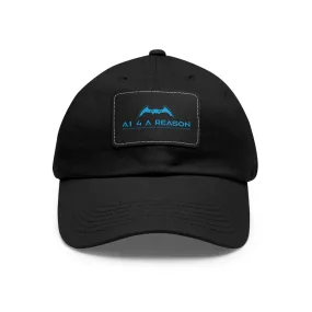 A1 4 A Reason Dad Hat with Leather Patch (Rectangle)