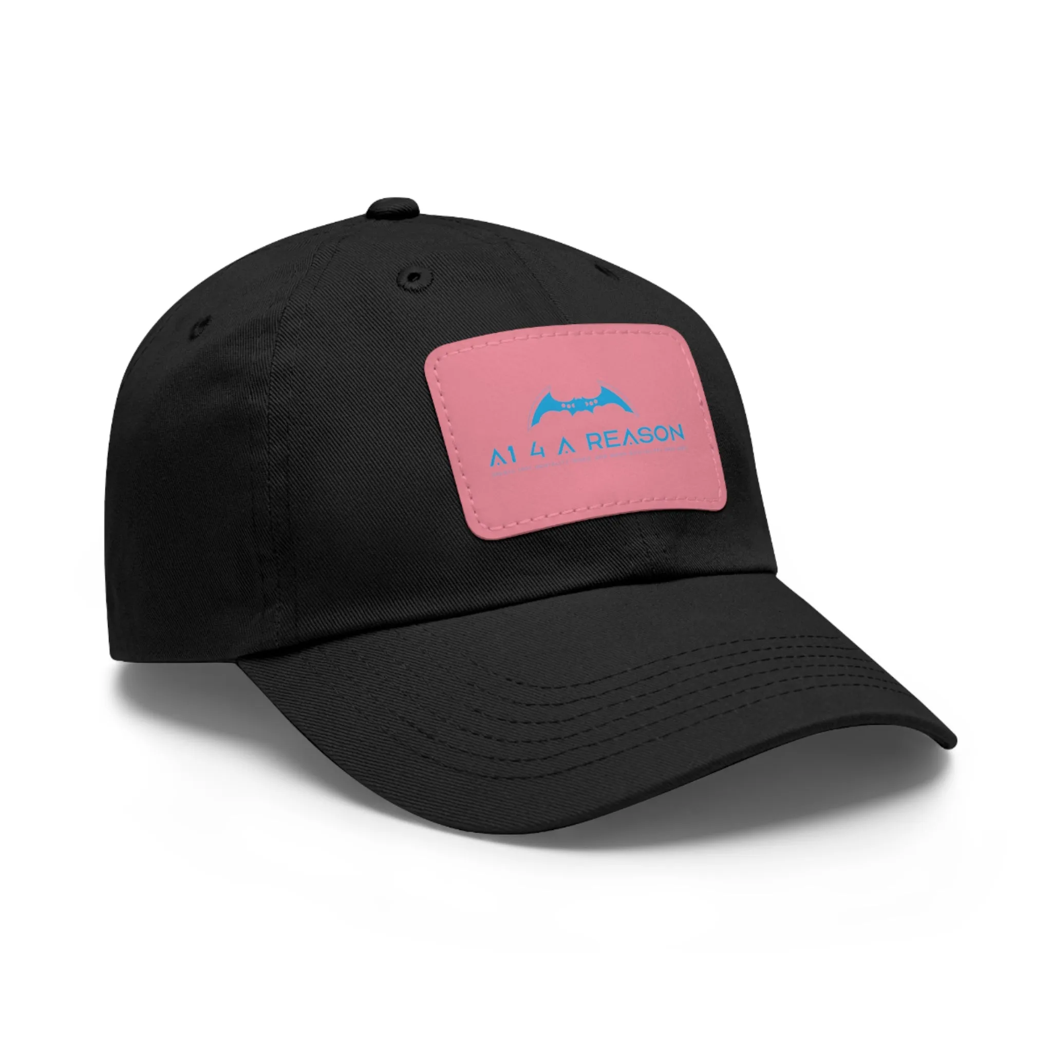 A1 4 A Reason Dad Hat with Leather Patch (Rectangle)