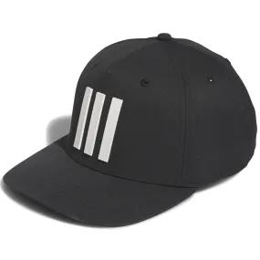 adidas Tour 3 Stripe Cap 2.0 - Black/White