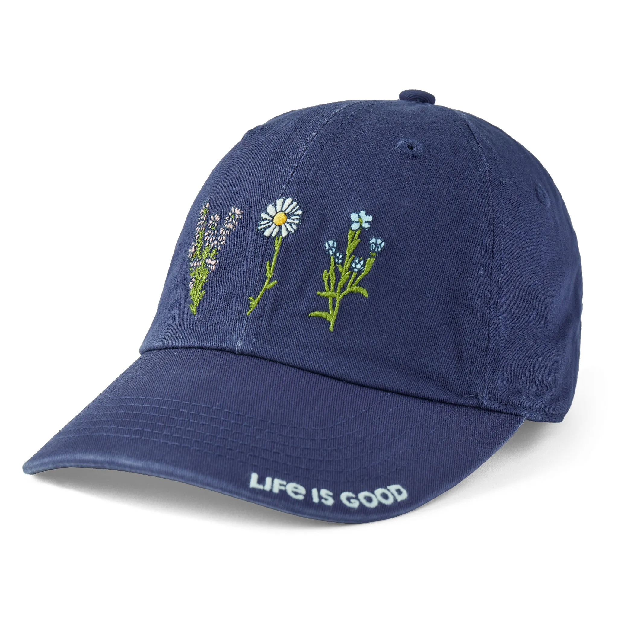 Adult Unisex Detailed Wildflowers Chill Cap