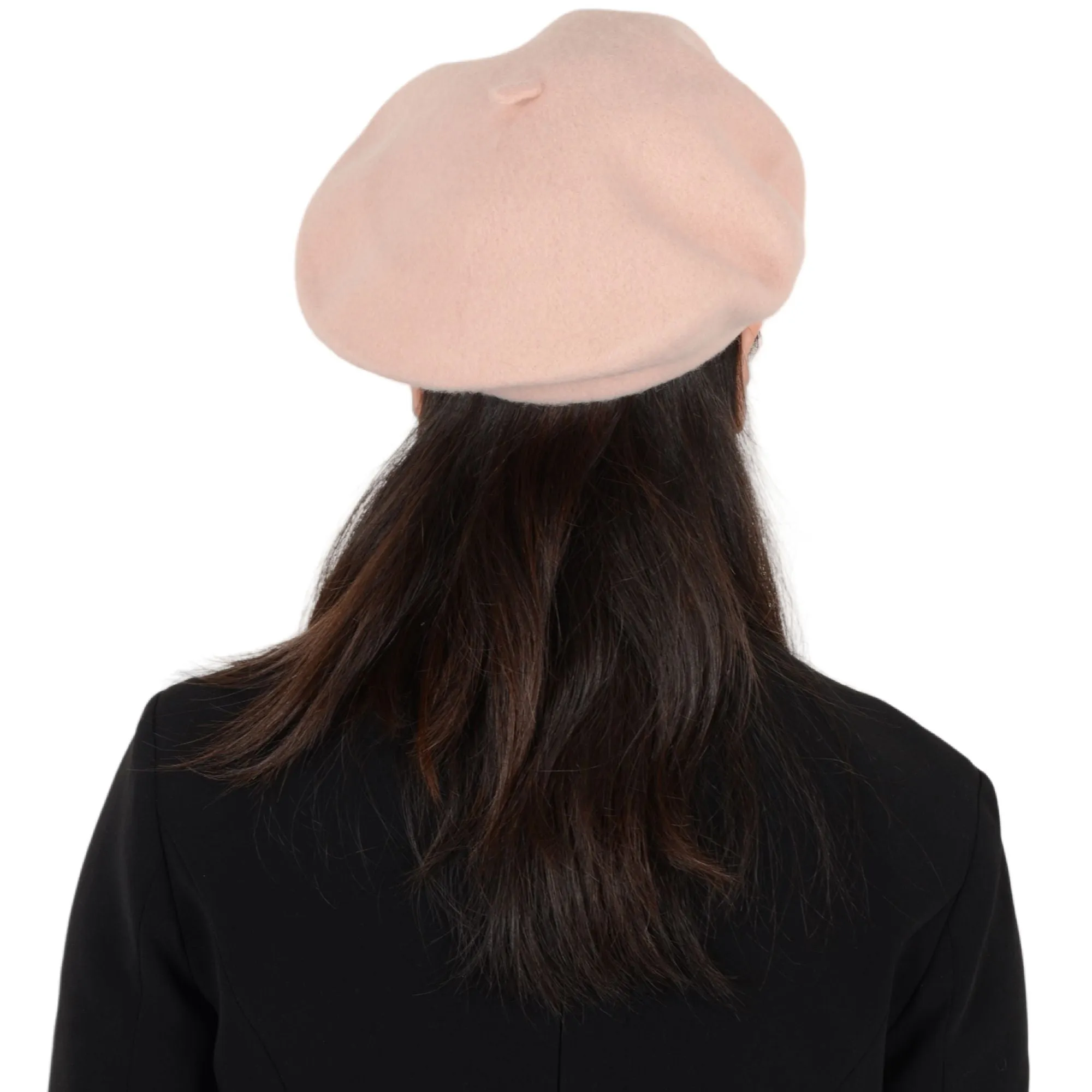 Alilang Women's Wool French Beret Hats Solid Color Classic Beanie Fall Winter Cap