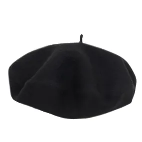 Alilang Women's Wool French Beret Hats Solid Color Classic Beanie Fall Winter Cap