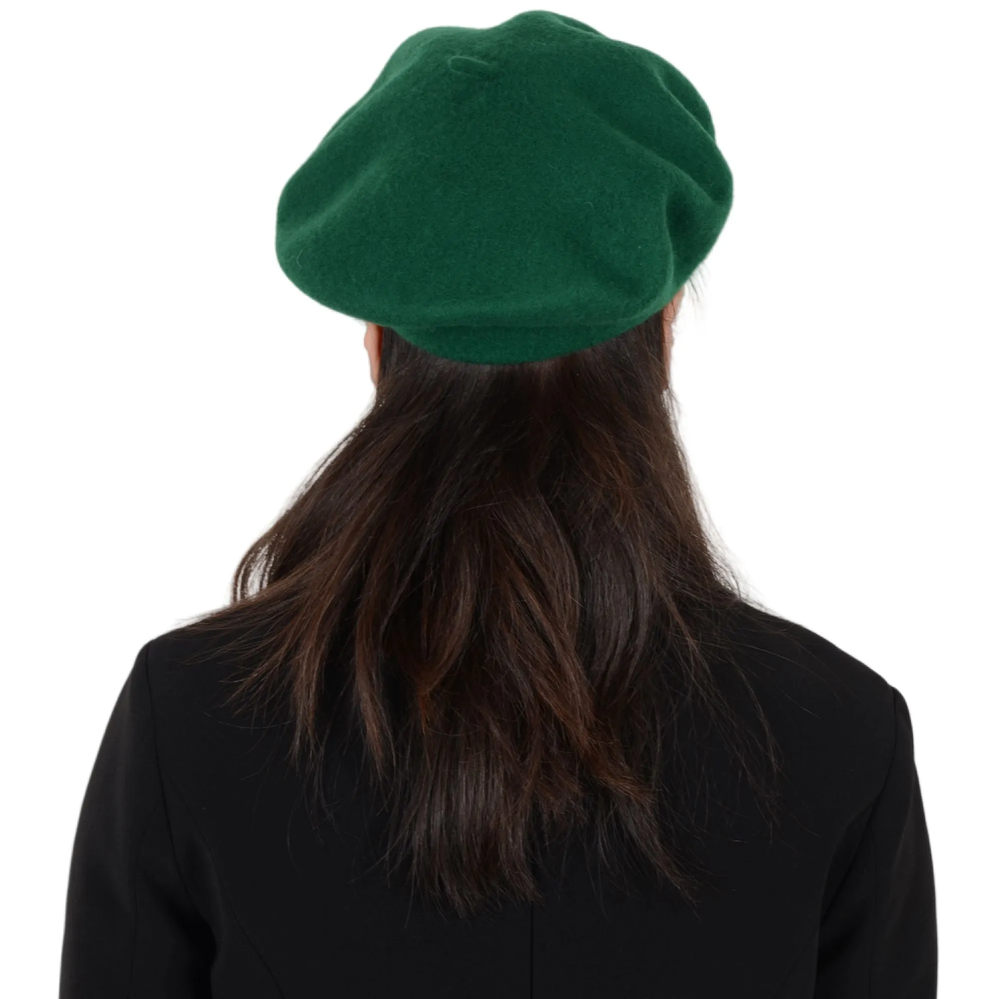 Alilang Women's Wool French Beret Hats Solid Color Classic Beanie Fall Winter Cap