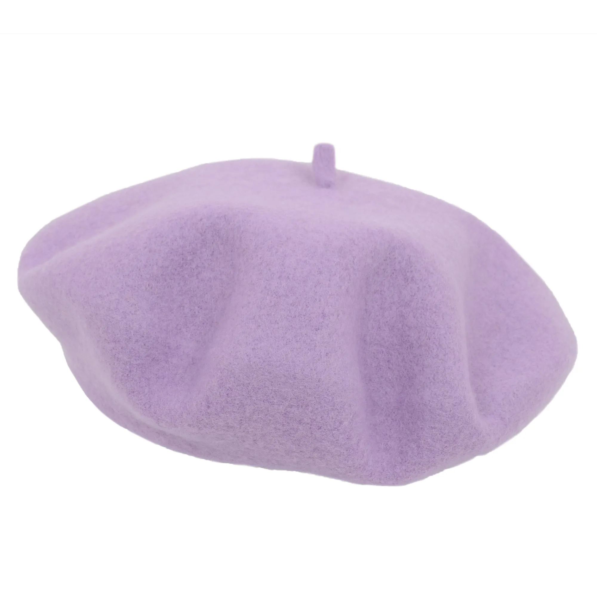 Alilang Women's Wool French Beret Hats Solid Color Classic Beanie Fall Winter Cap
