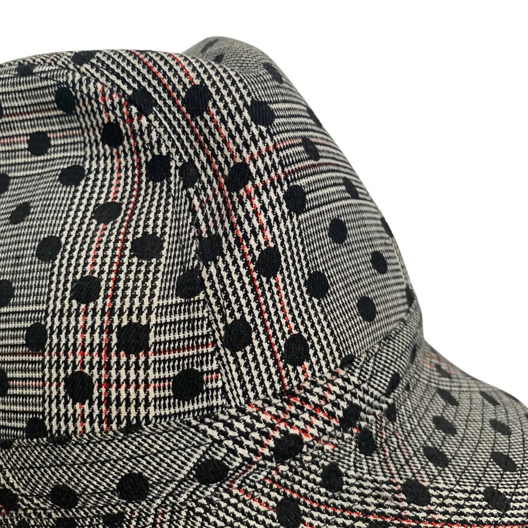 Amazing Brand new special edition Philip Treacy London prince of Wales cheek Fedora cloche hat