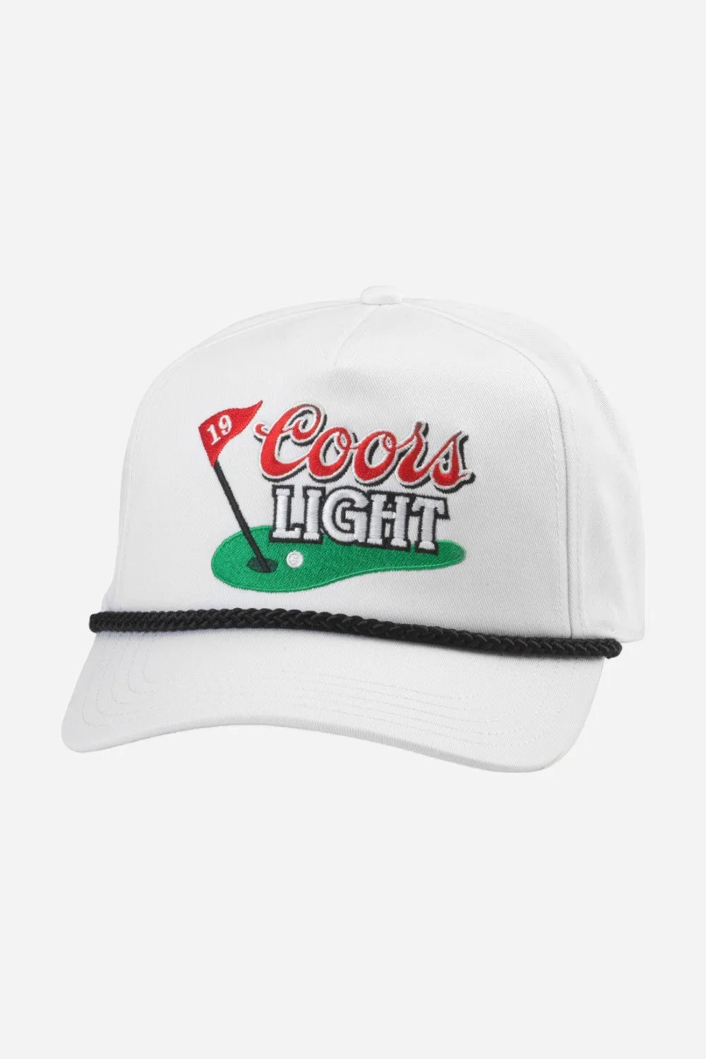 American Needle Coors Roscoe Golf Hat in White