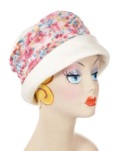 Ana Cloche Hat Style - Linen in Seashell