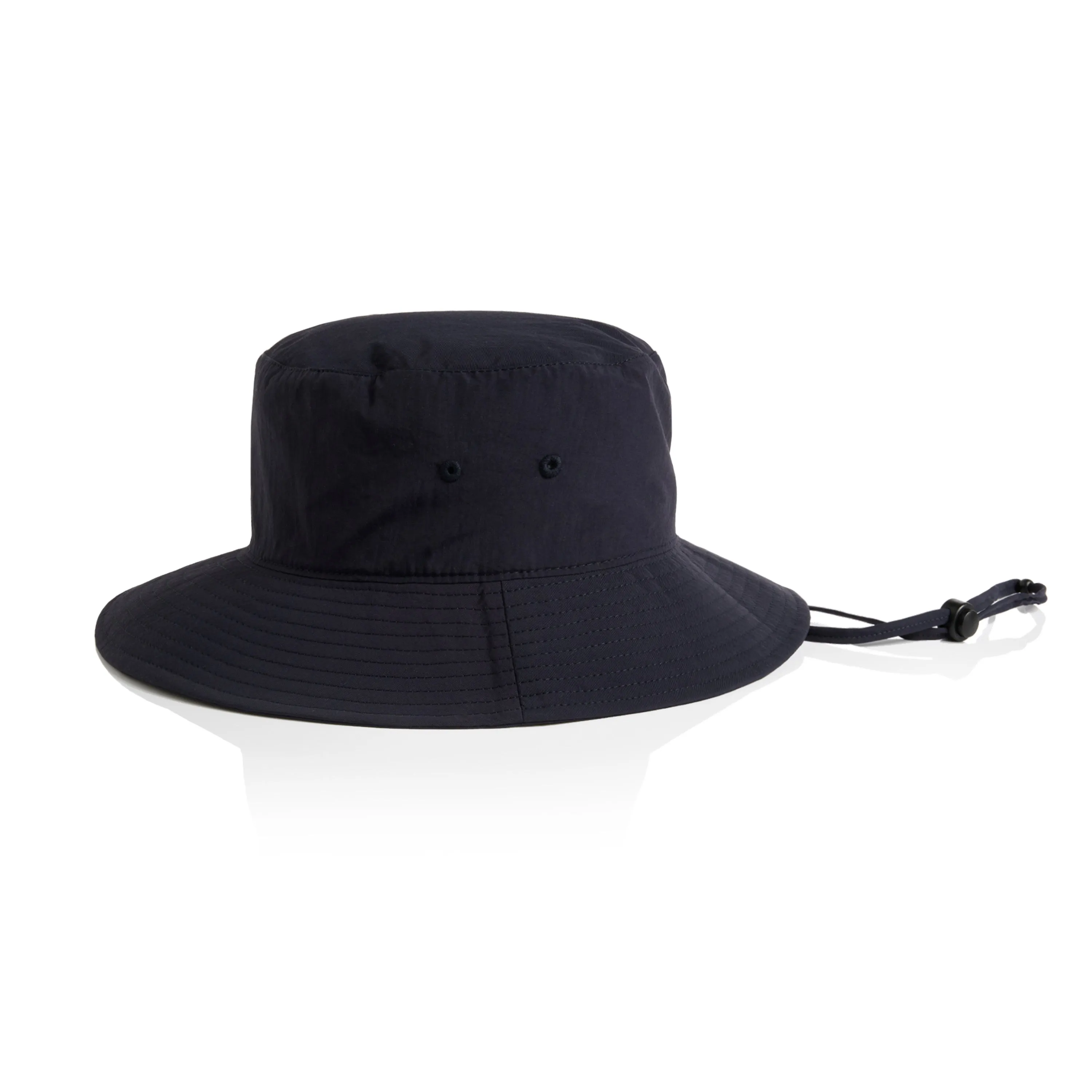 As Color Nylon Wide Brim Bucket Hat (1174)