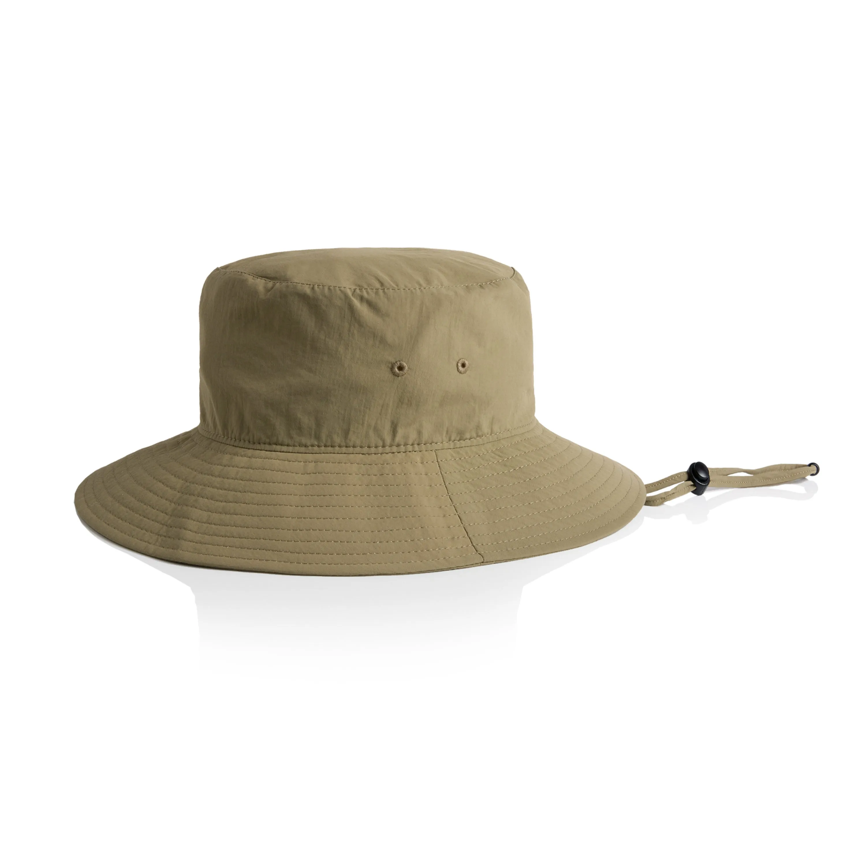 As Color Nylon Wide Brim Bucket Hat (1174)