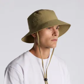 As Color Nylon Wide Brim Bucket Hat (1174)