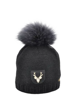 Avanti Gold Deer Patch - Merino Wool Hat