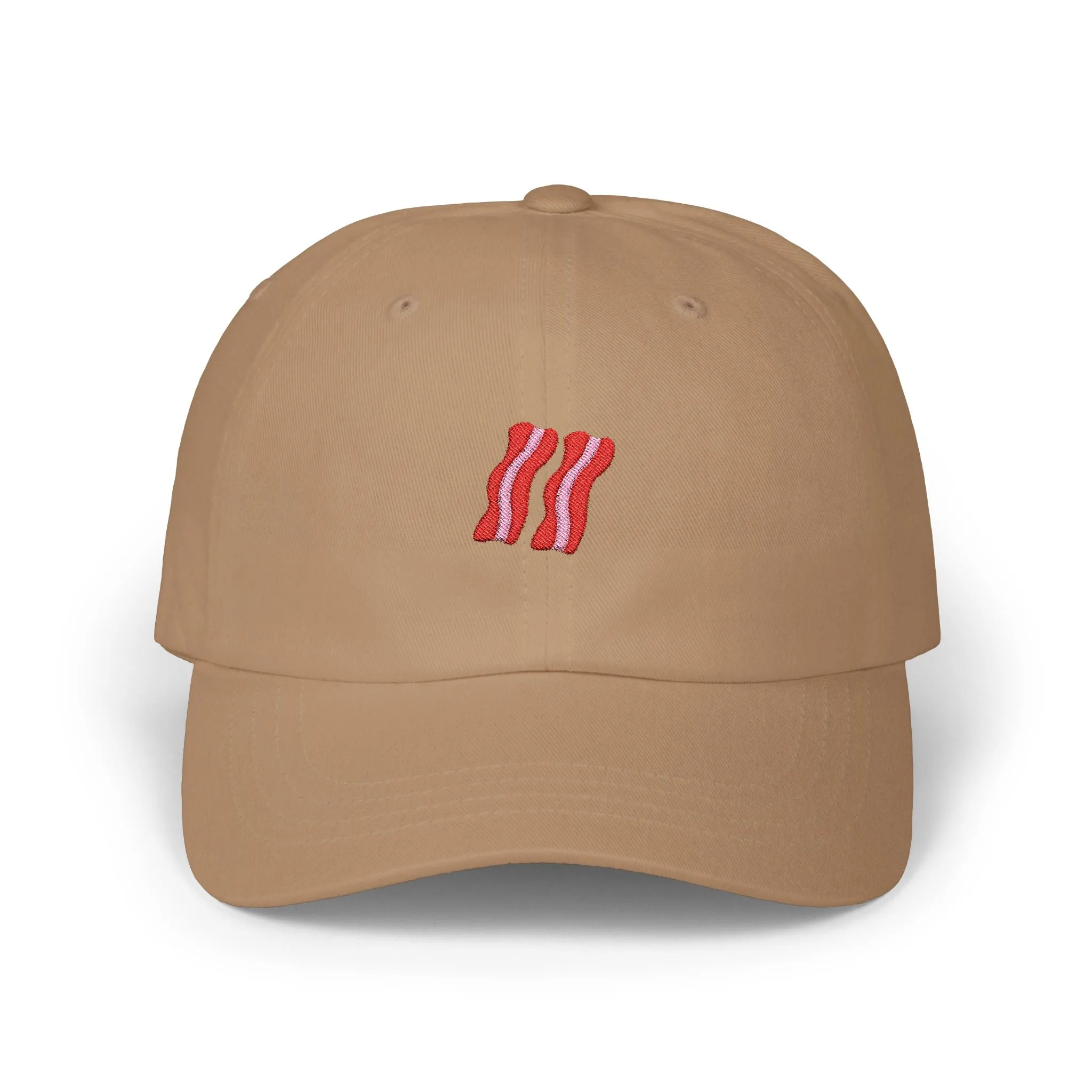 Bacon Strips Embroidered Classic Dad Cap