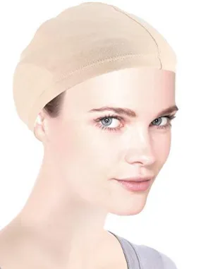 Bamboo Wig Liner Cap (Beige, 2 piece)