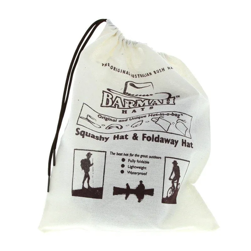Barmah 1018 IS Ironstone (stone washed) Squashy Kangaroo Hat
