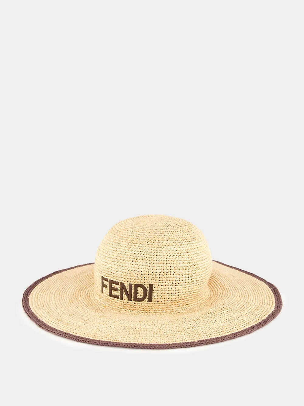 Beige Raffia Hat
