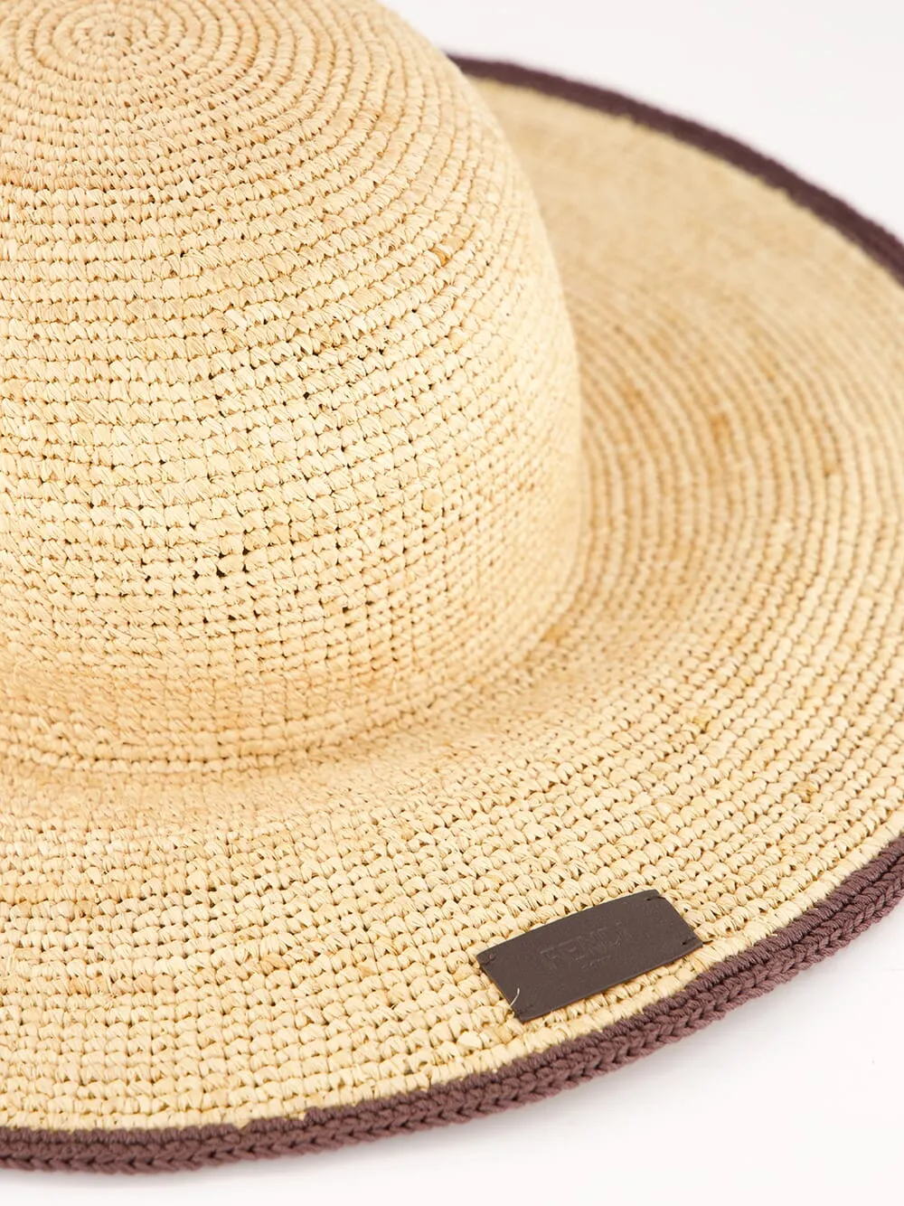 Beige Raffia Hat