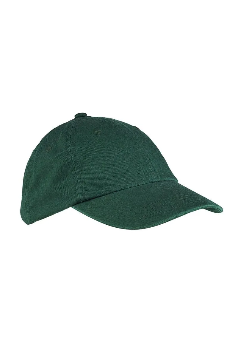 Big Accessories BX005: 6-Panel Washed Twill Low-Profile Cap