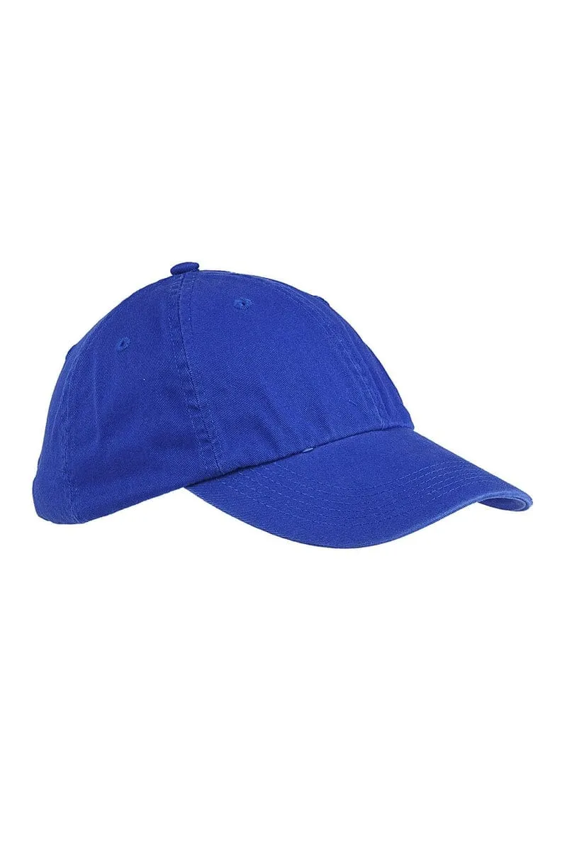 Big Accessories BX005: 6-Panel Washed Twill Low-Profile Cap