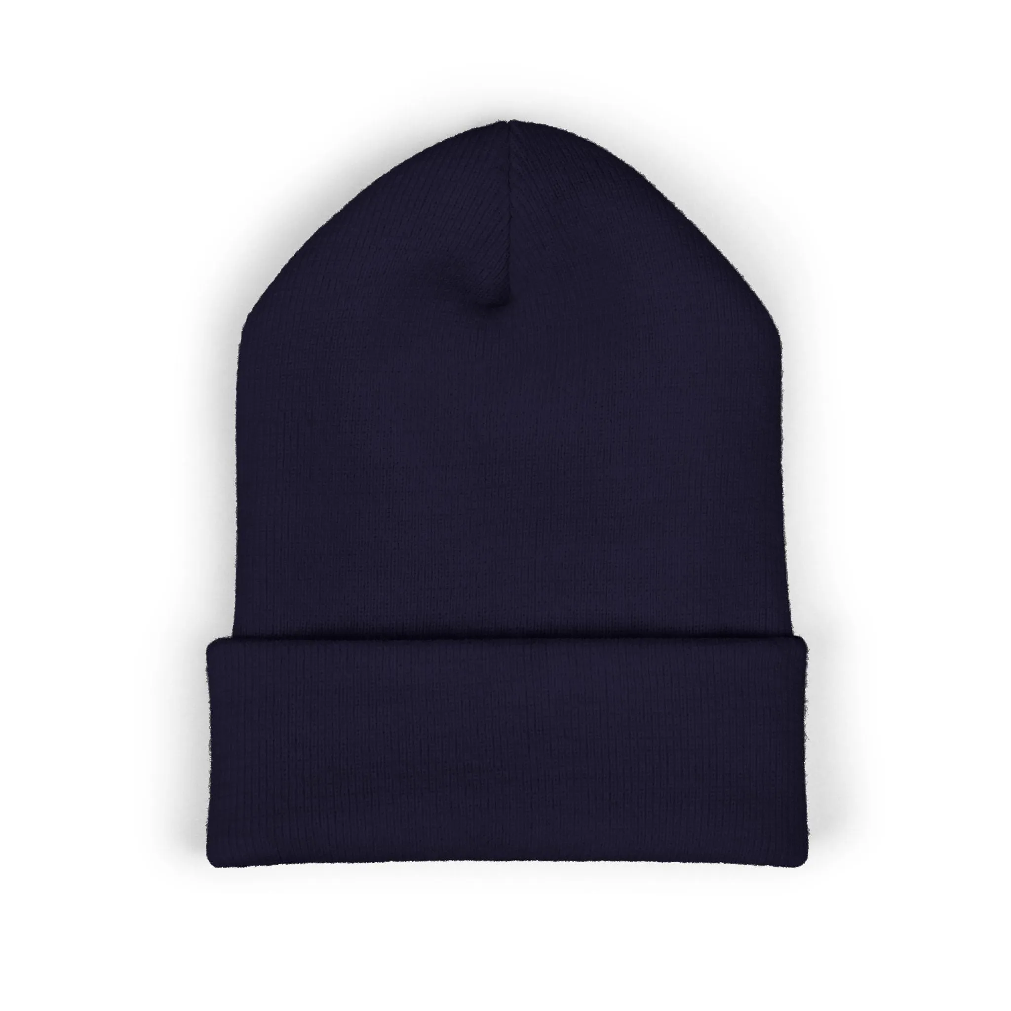 BILLY Classic Cuffed Beanie (White Goat - Embroidery) — AVAILABLE IN 12 COLORS