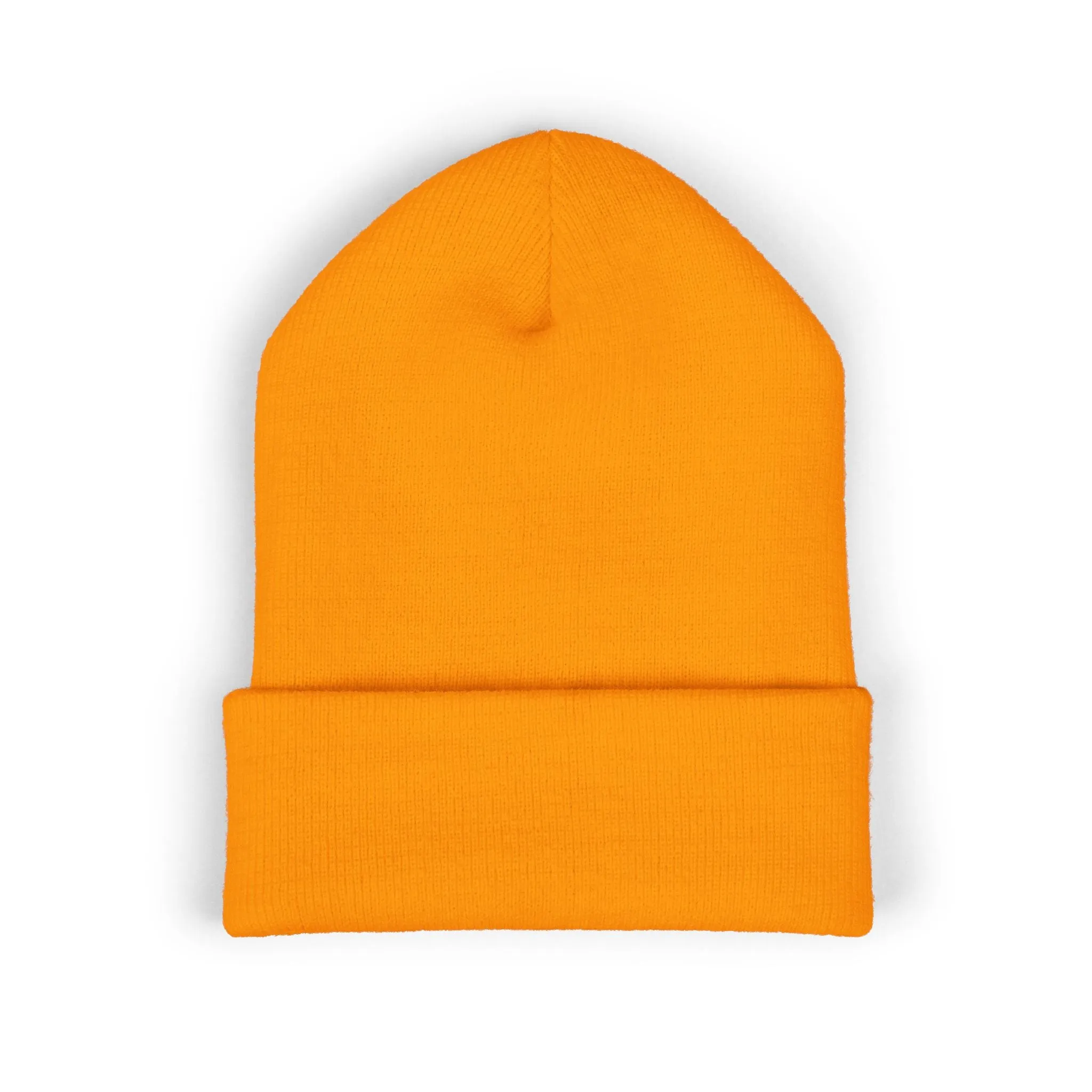 BILLY Classic Cuffed Beanie (White Goat - Embroidery) — AVAILABLE IN 12 COLORS