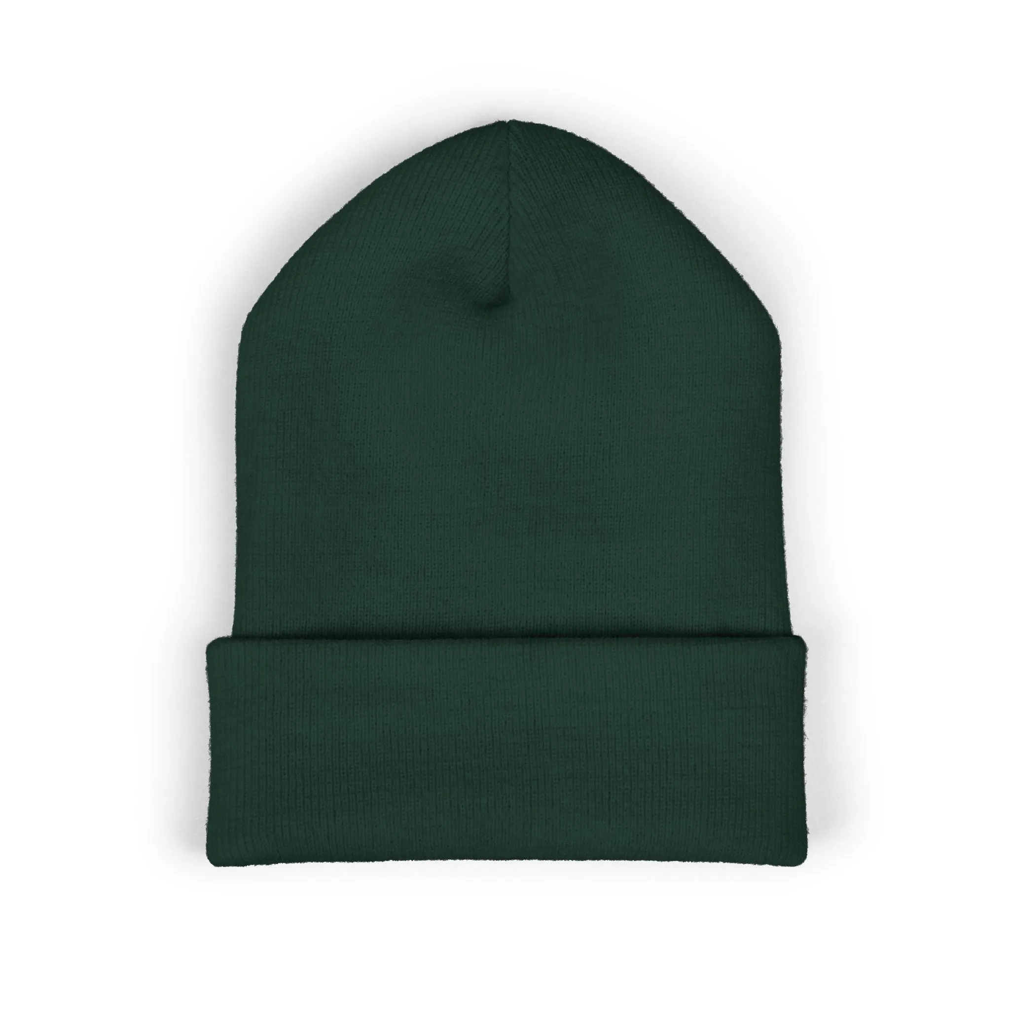 BILLY Classic Cuffed Beanie (White Goat - Embroidery) — AVAILABLE IN 12 COLORS