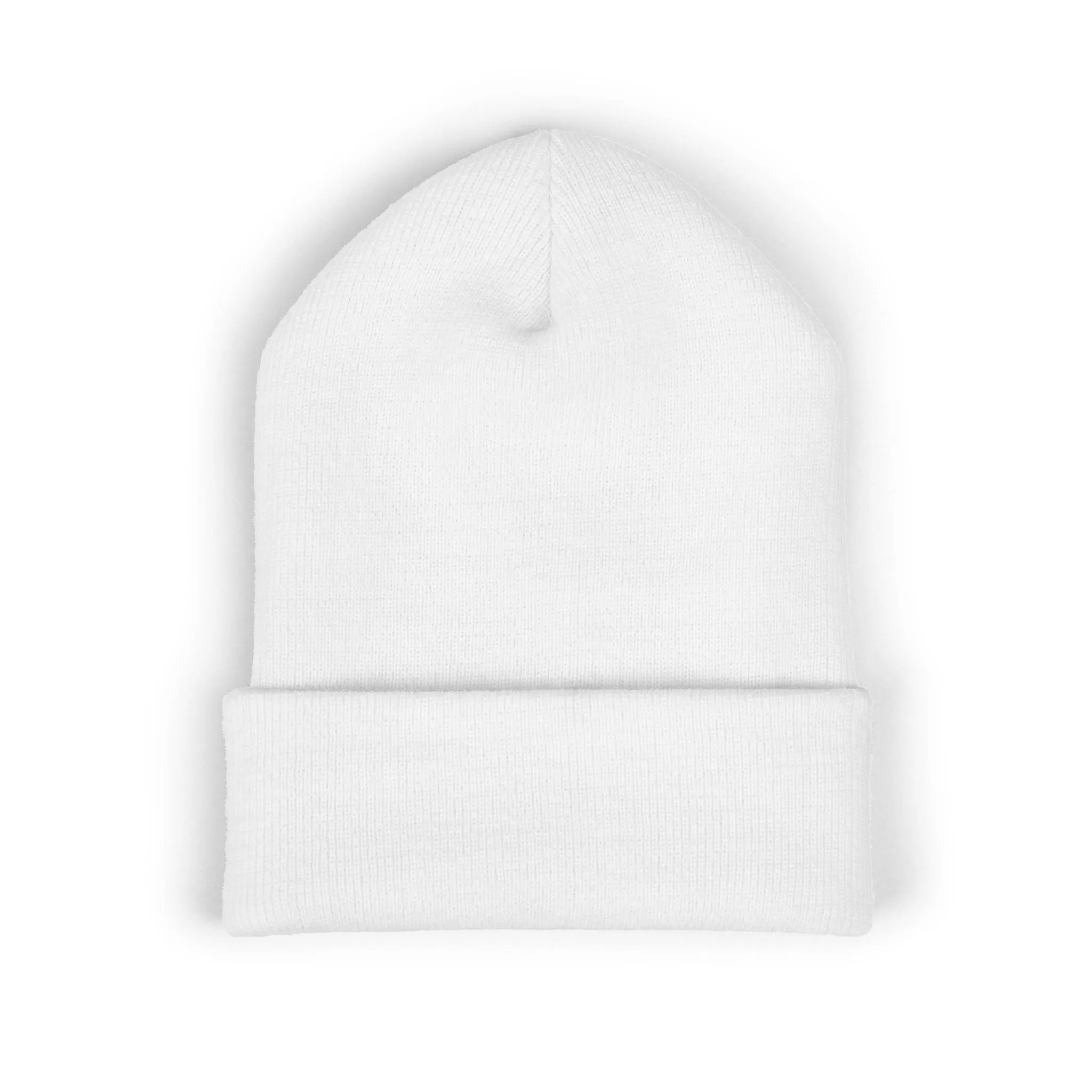 BILLY Classic Cuffed Beanie (White Goat - Embroidery) — AVAILABLE IN 12 COLORS