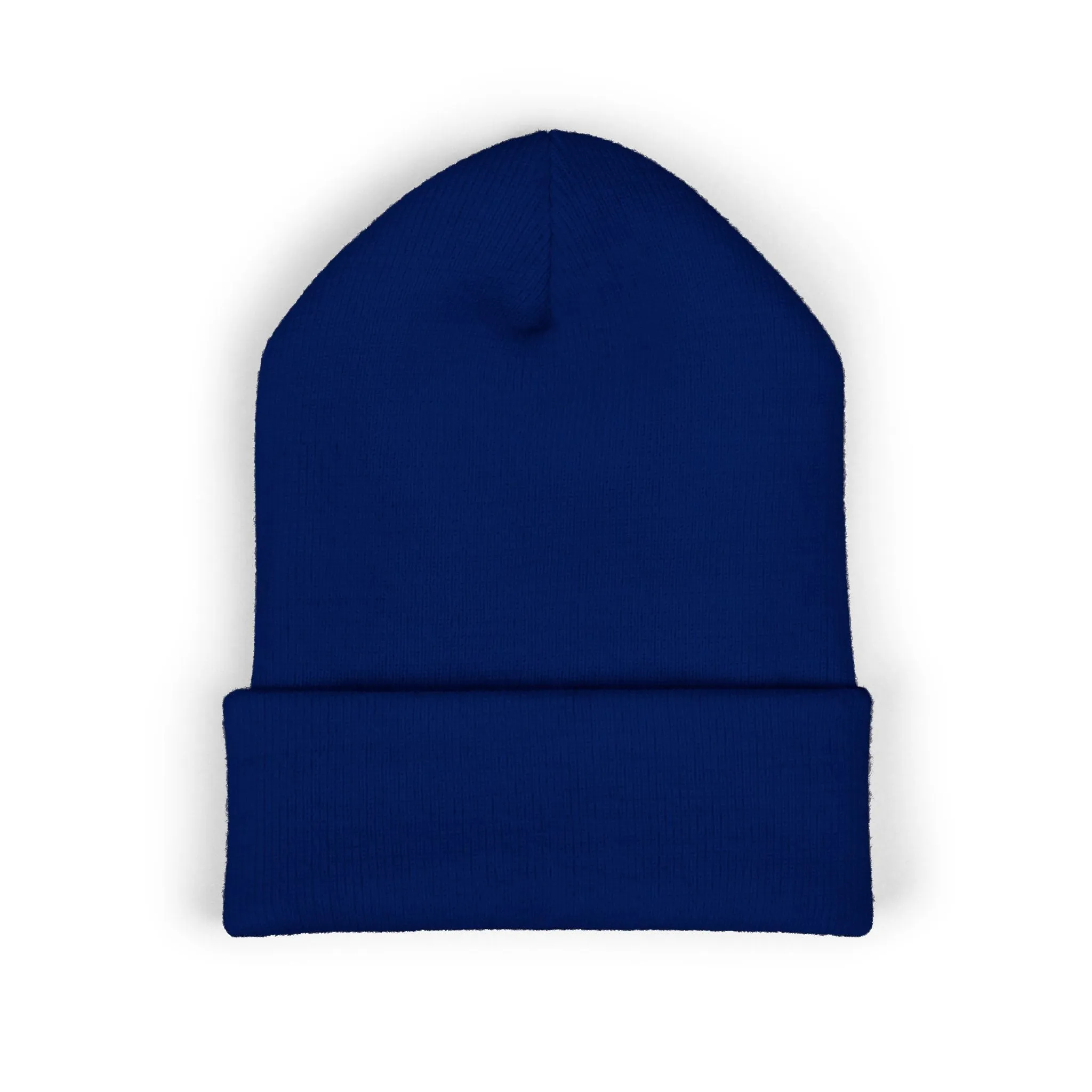 BILLY Classic Cuffed Beanie (White Goat - Embroidery) — AVAILABLE IN 12 COLORS