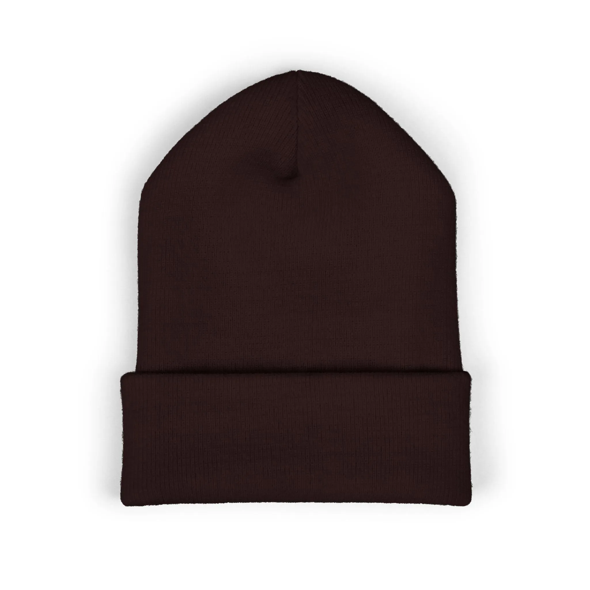 BILLY Classic Cuffed Beanie (White Goat - Embroidery) — AVAILABLE IN 12 COLORS