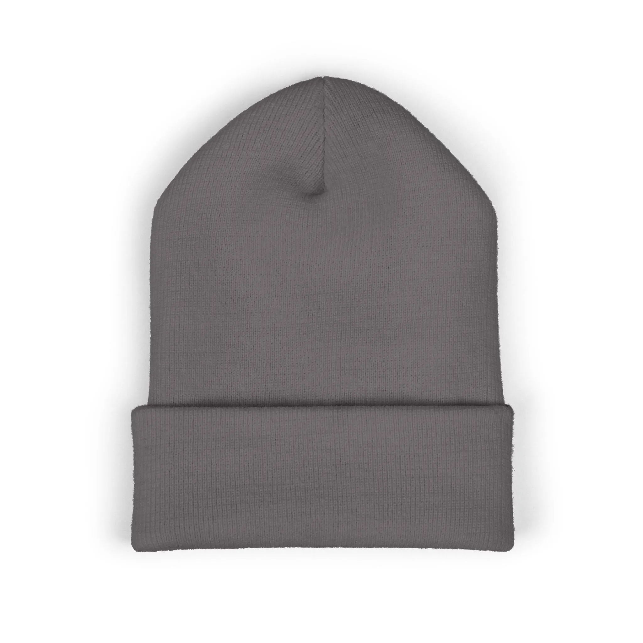 BILLY Classic Cuffed Beanie (White Goat - Embroidery) — AVAILABLE IN 12 COLORS