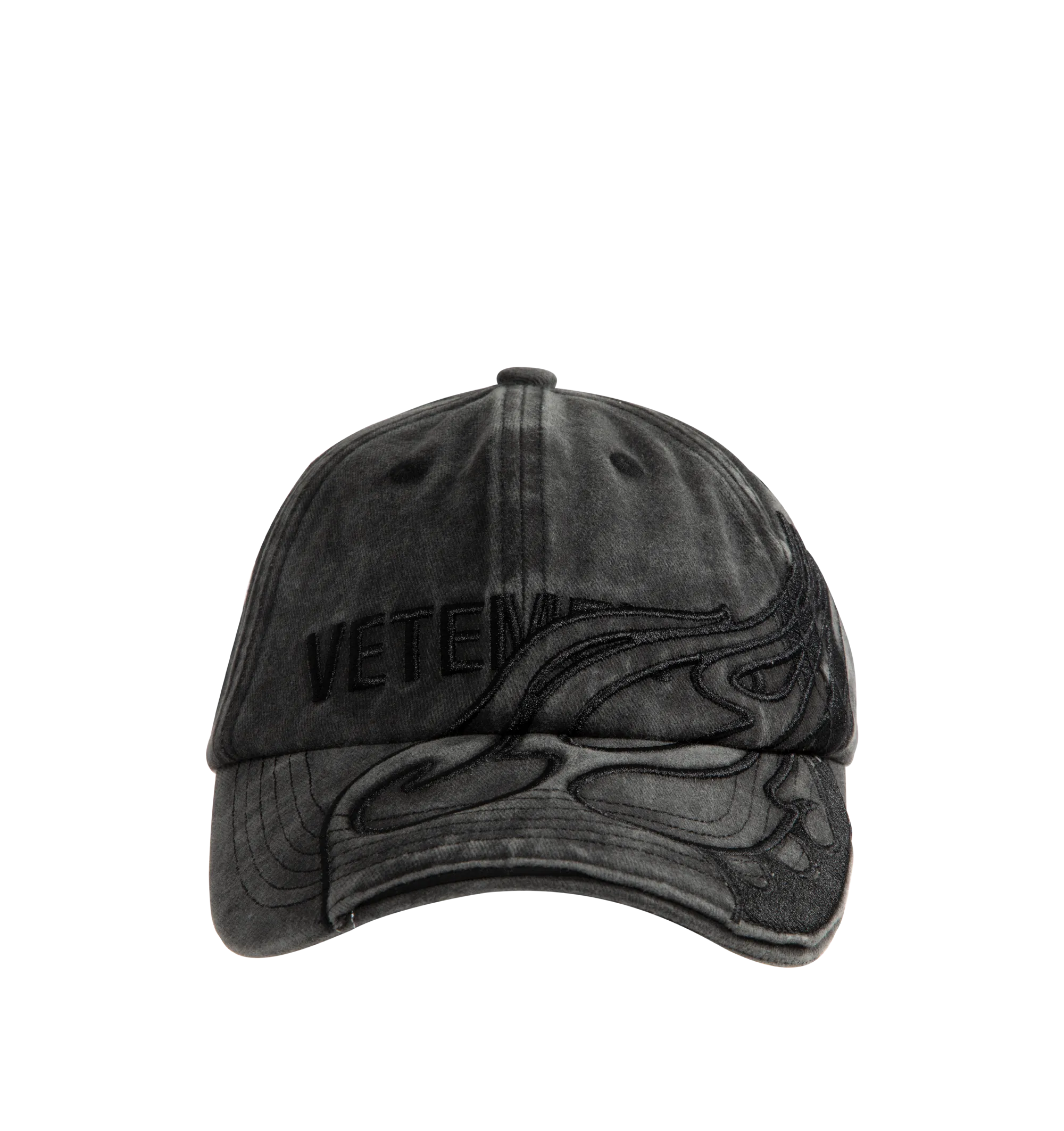 Black Flame Logo Cap (Mens)