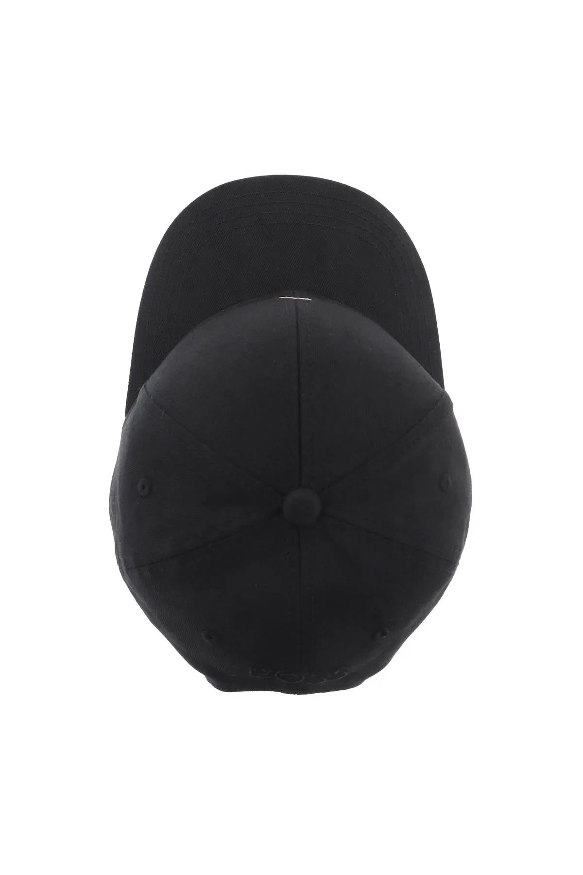 Boss baseball cap with tricolor embroidery 50495128 BLACK