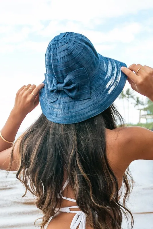Bow Accent Bucket Sunhat *Online Only*
