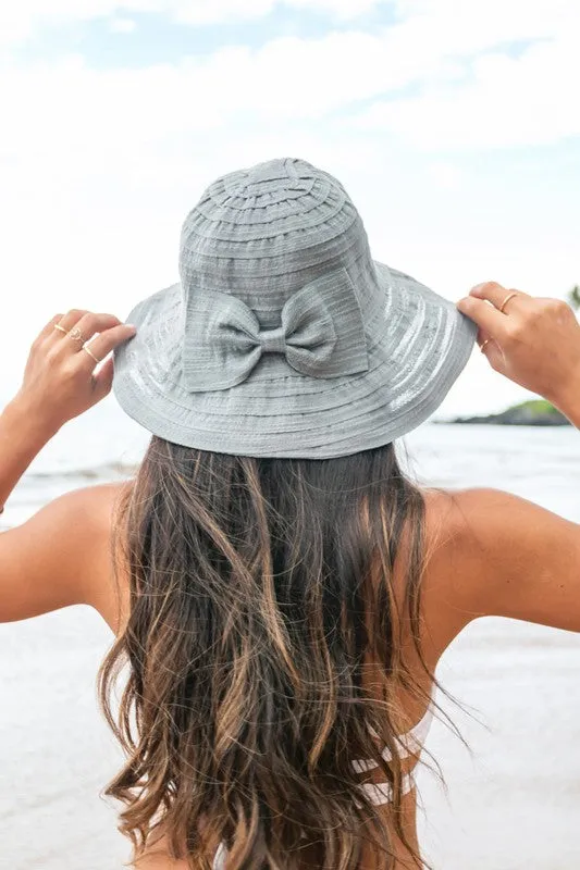 Bow Accent Bucket Sunhat *Online Only*