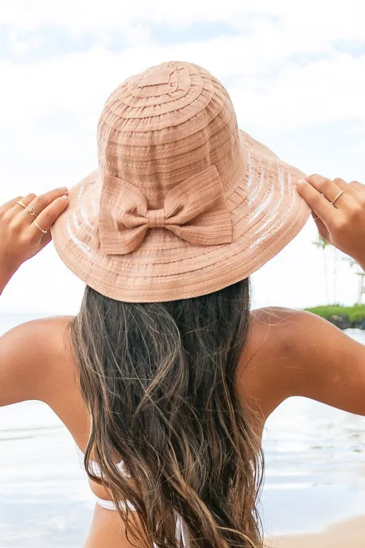Bow Accent Bucket Sunhat *Online Only*