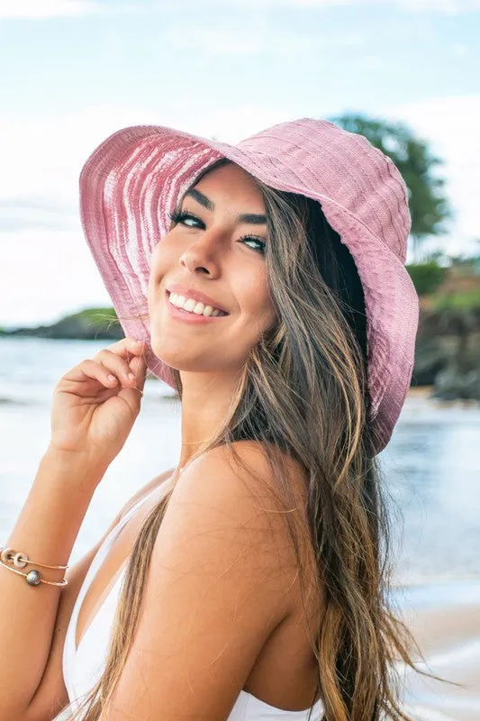 Bow Accent Bucket Sunhat *Online Only*