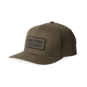 Brixton - Palmer Proper X MP Snapback Olive Surplus/Navy/Washed Black