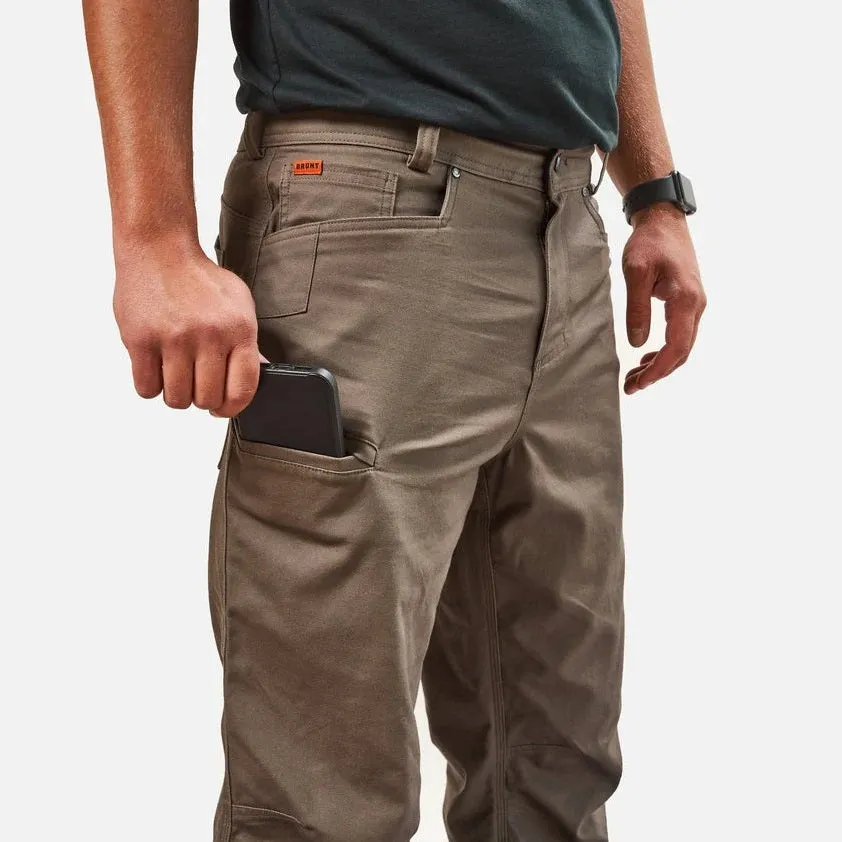 'Brunt' Men's The Torra Pant - Brown