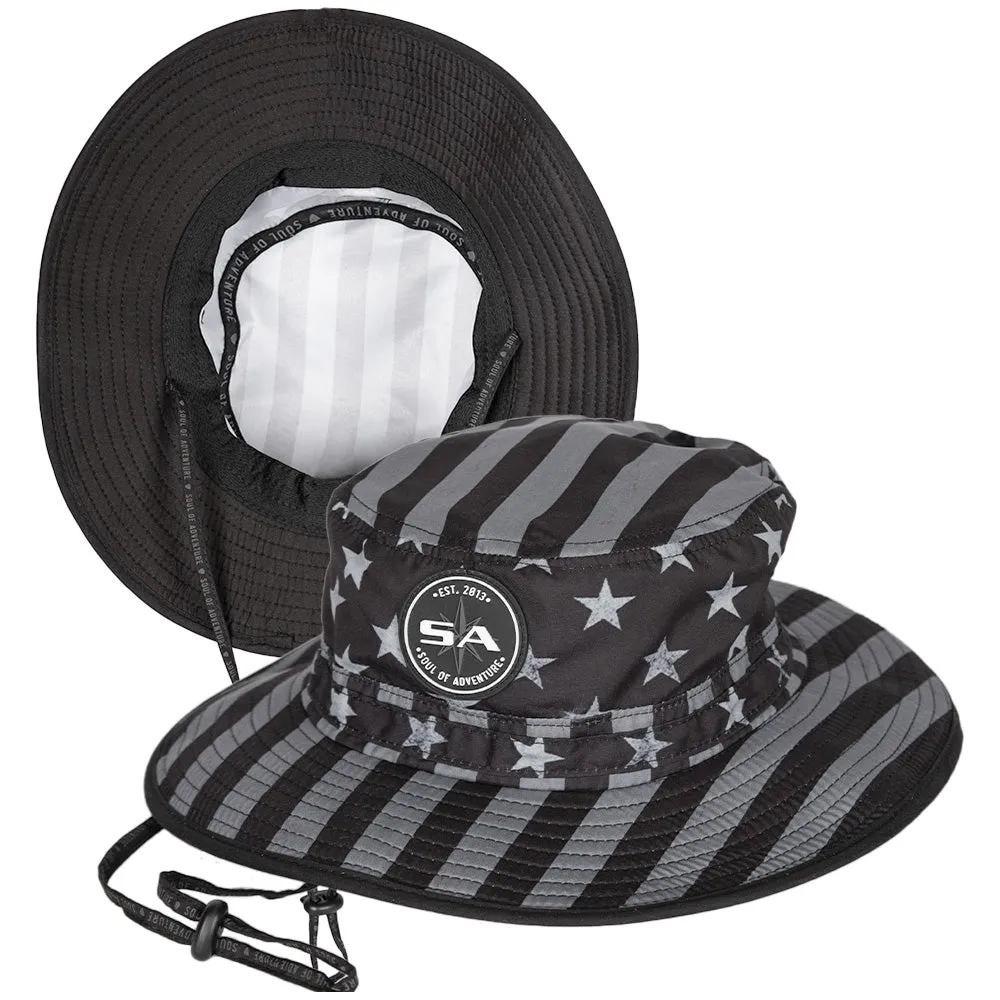 Bucket Hat | Blackout American Flag 2.0 PreOrder