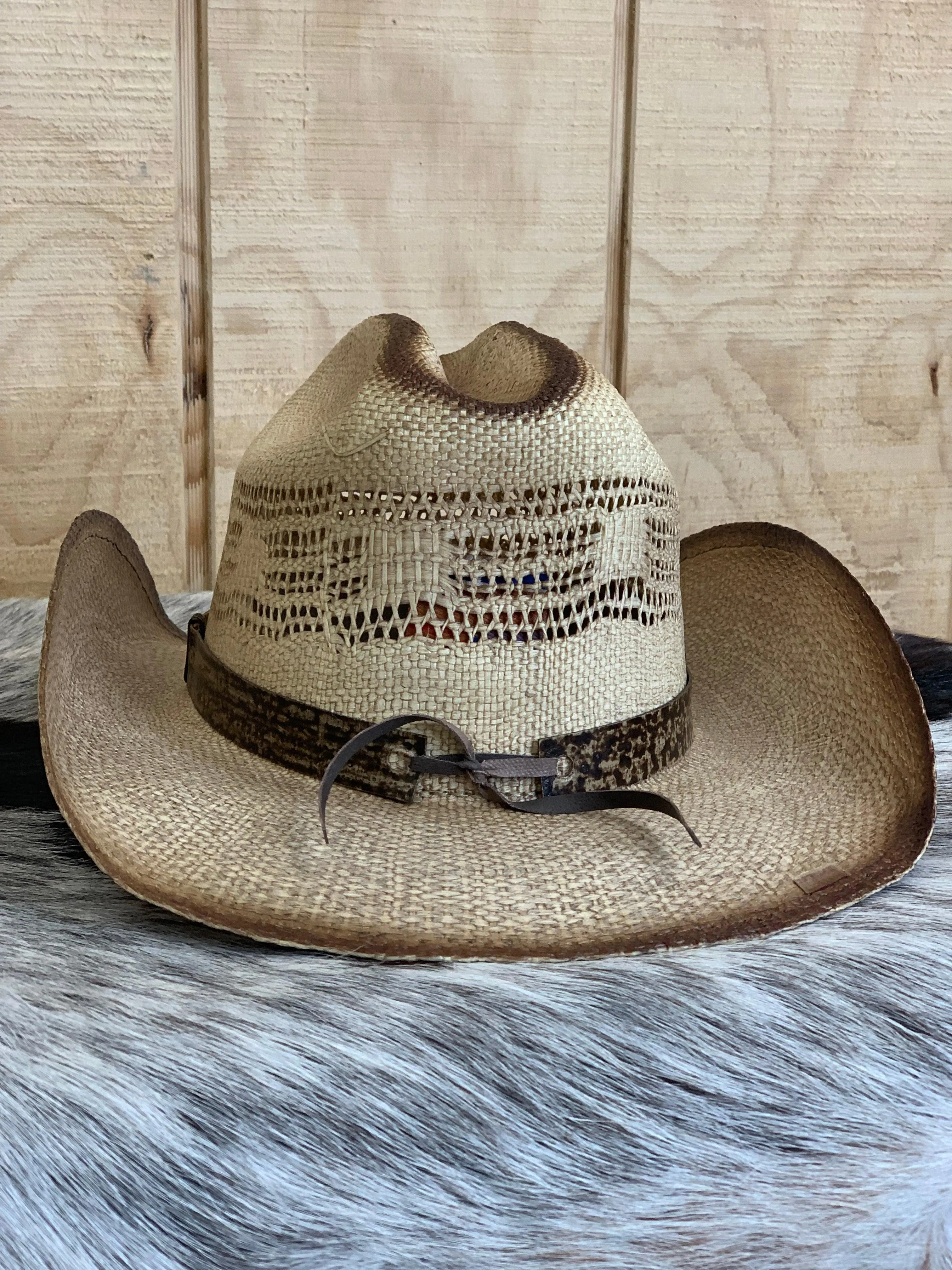 Bullhide Kid's Wheelhorse Natural Straw Cowboy Hat 2931