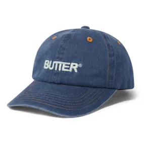 Butter Goods - Rounded Logo 6 Panel Cap Slate
