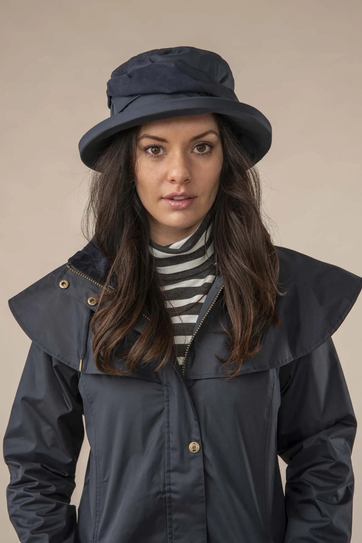 Canterbury Cloche Hat Nightshade Waterproof