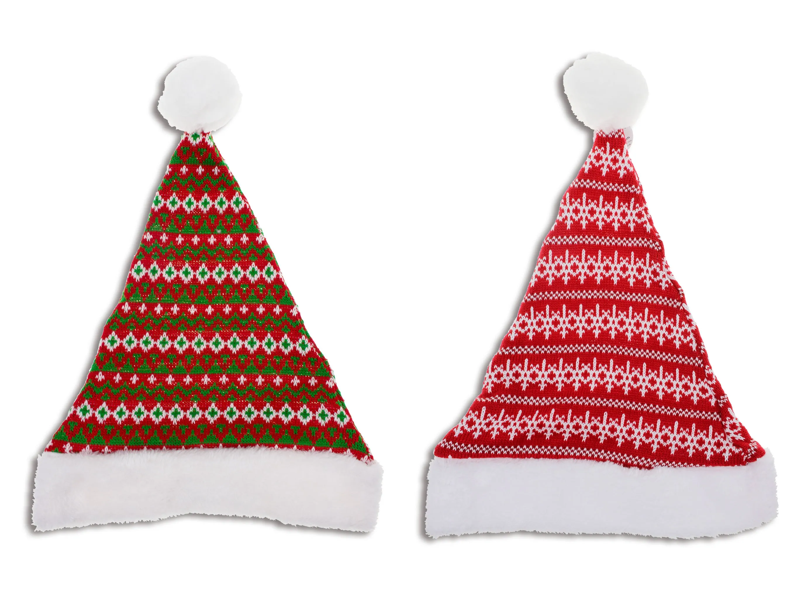 Christmas Knitted Ugly Sweater Santa Hat