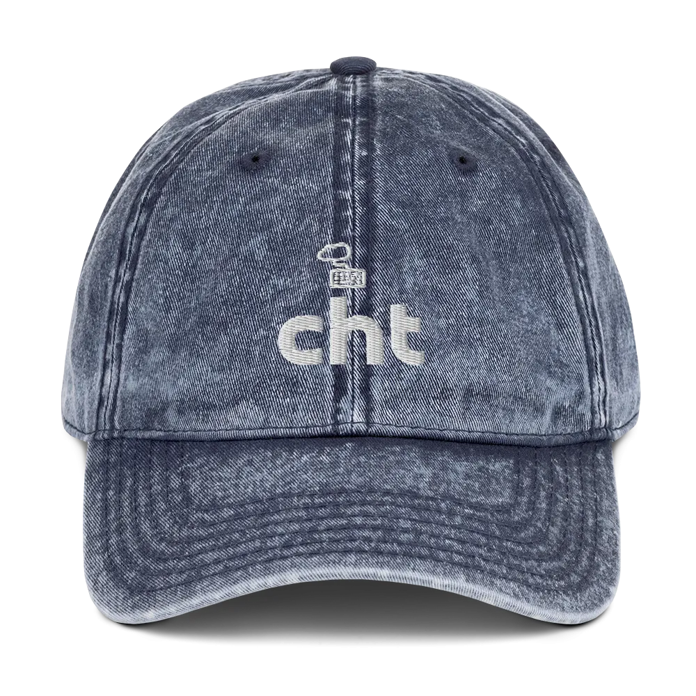 CHT Apparel Vintage Cotton Twill Cap