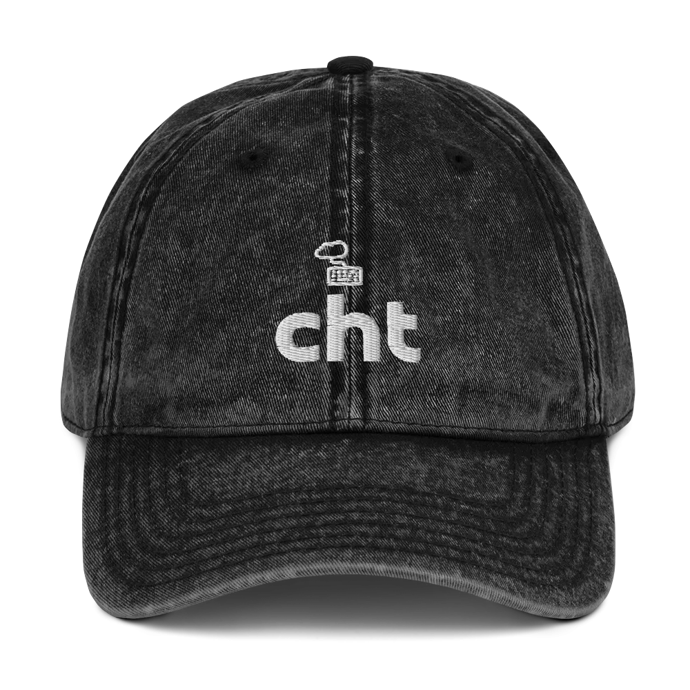 CHT Apparel Vintage Cotton Twill Cap