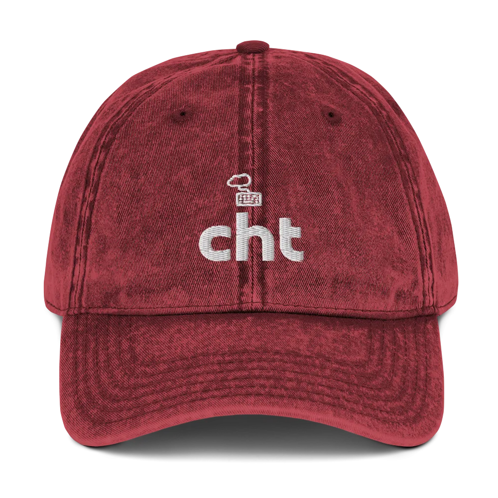 CHT Apparel Vintage Cotton Twill Cap