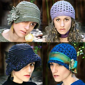 Classic Crochet Cloches