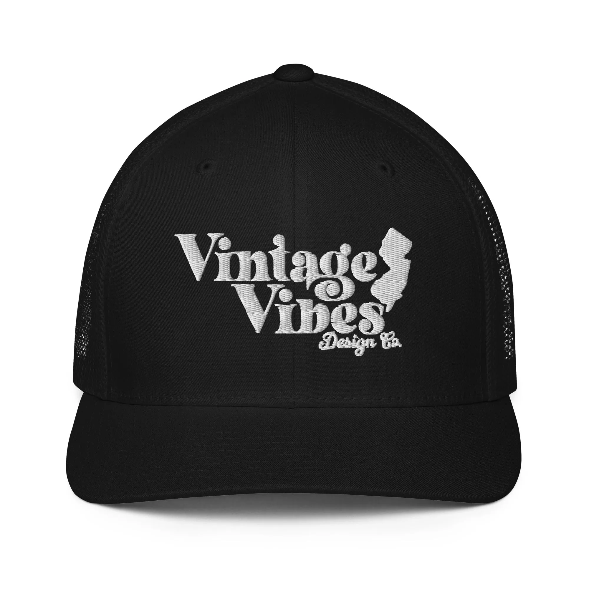Closed-back trucker cap
