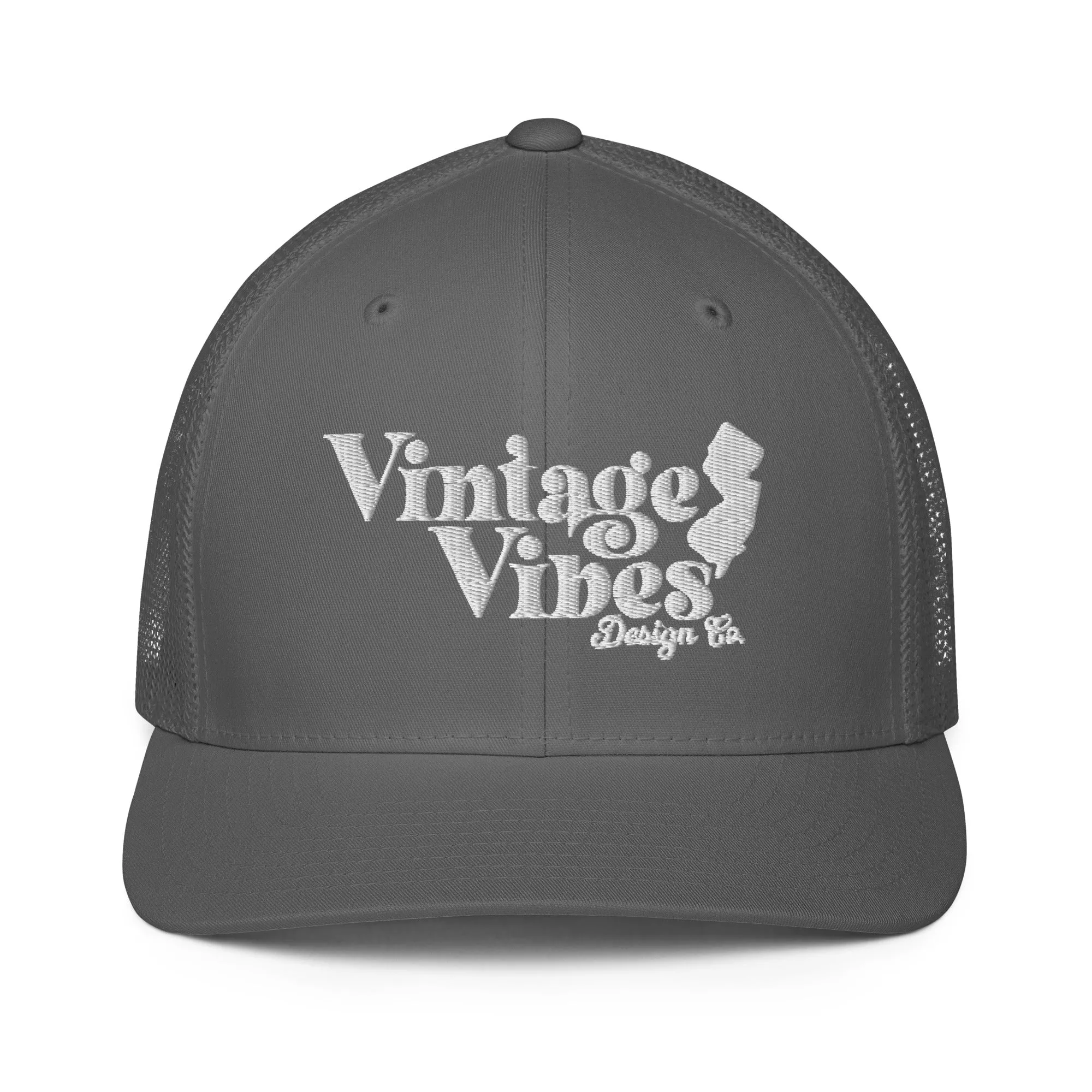 Closed-back trucker cap